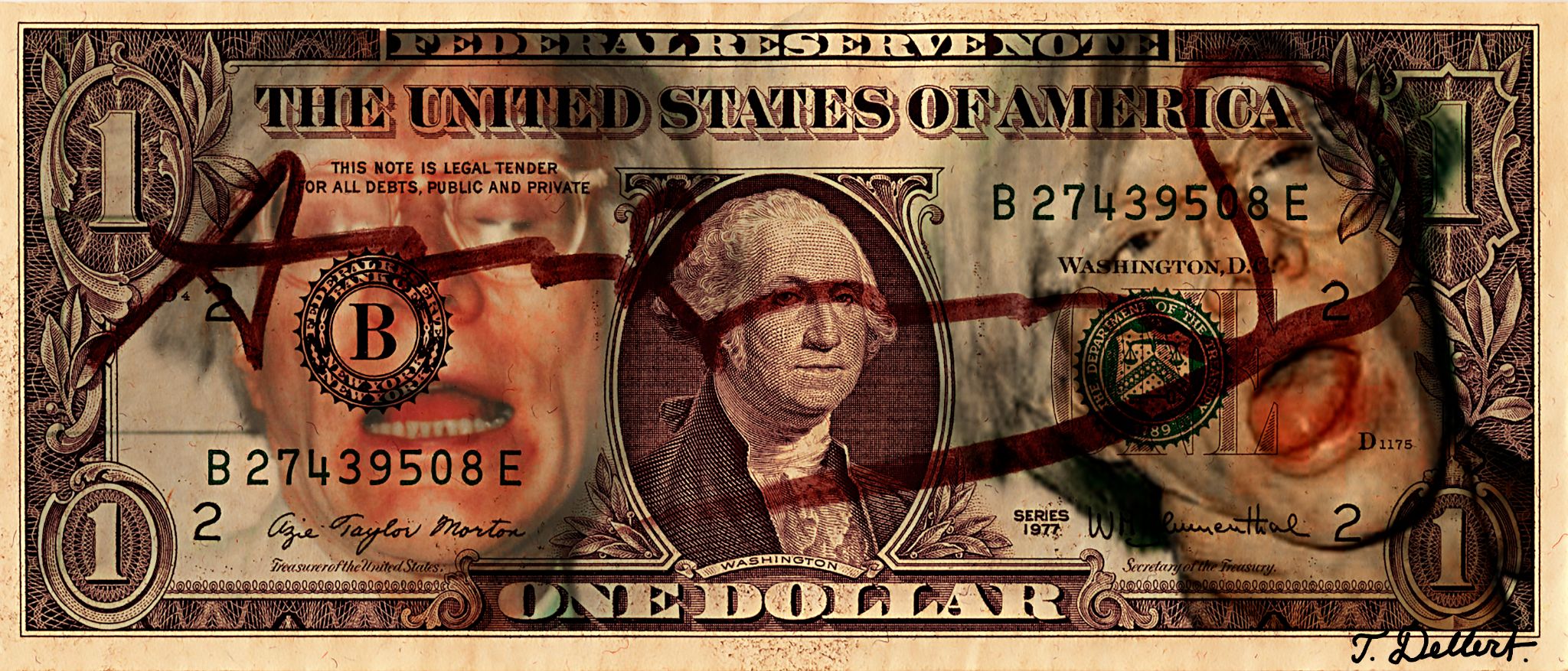ONE WARHOL DEPRESSION DOLLAR 